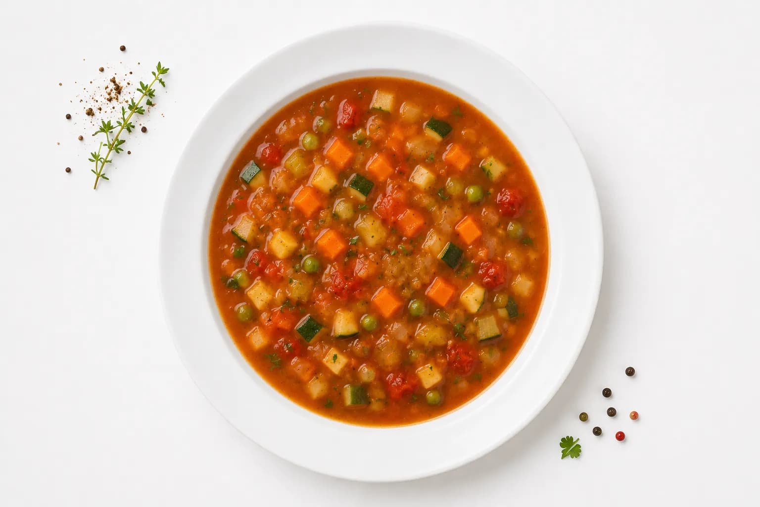 Bio Leichte Gemüsesuppe 1
